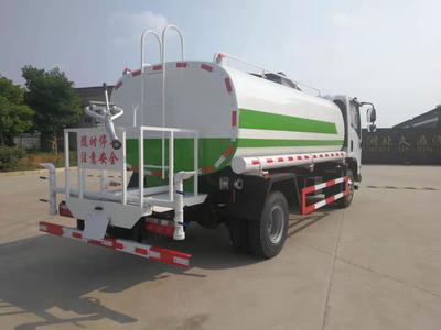 國六東風4.05方灑水車廠家低價出售，高效環(huán)保灑水車助力城市建設